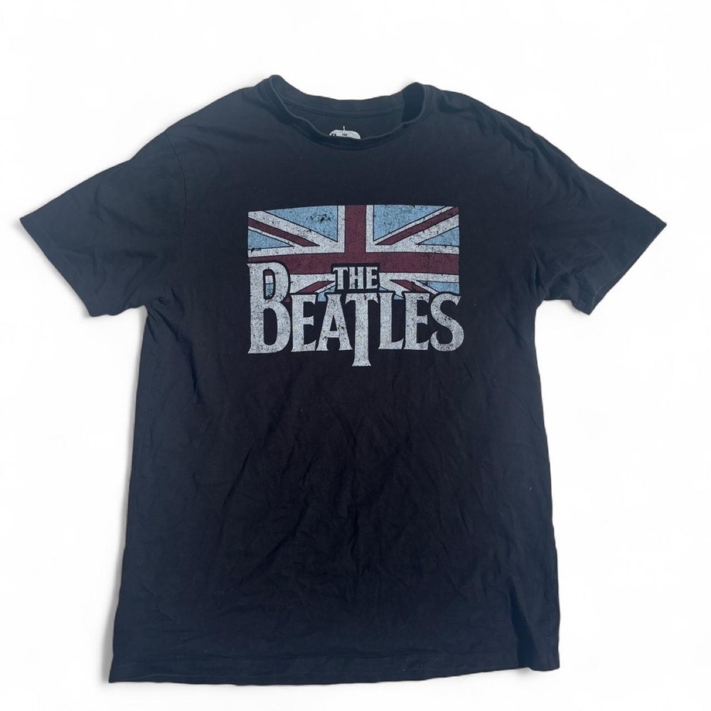 The Beatles black graphic t-shirt - L